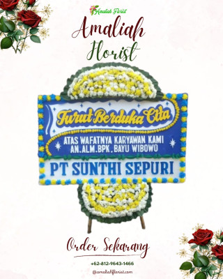 Papan Bunga Duka di Cepogo