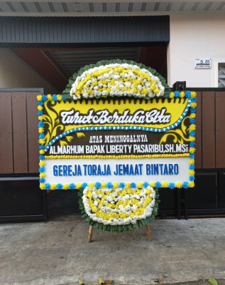 Papan Bunga Duka di Cepogo