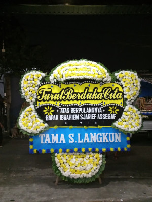 Papan Bunga Duka di Cepogo